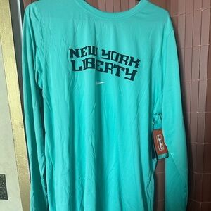Wmba New York Liberty dry fit shirt